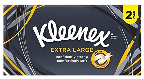 Kleenex Extra Large Tissues - Even Bigger Tissues for When You Need a Little Extra - Twin Pack
