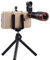 Lens Phone Camera Lens - 12x Telephoto Len - Universal Clips-On Cell Phone Camera Lens Telescope Monocular with Tripod Compatible with iPhone, Smartphones Telephoto Smartphon
