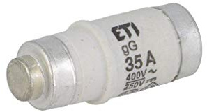 2X 002212003 Fuse: fuse gG 35A 400VAC 250VDC ceramic D02 D0 ETI POLAM