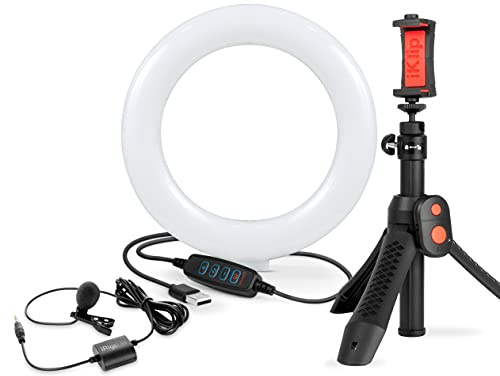 iRig Video Creator Bundle - professionelles Video & Streaming Kit für Smartphones, schwarz