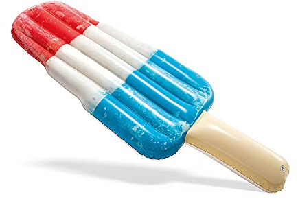 Intex 58774EU - colchoneta Hinchable Helado, colchoneta para Piscina, Medidas 183x66x20 cm, colchoneta diseño Realista, colchonetas, hinchables para Adultos, 100 Kg