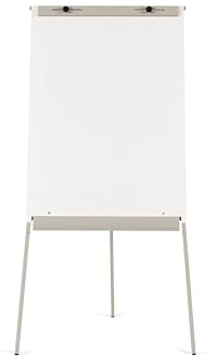 Rocada | Tableau blanc avec trépied | Magnétique | Rotatifs avec bras gris | Hauteur réglable | 70 x 105 - 180 x 70 cm