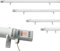 Mylek Calentador tubular de 60 W - 340 mm, tubo de baja energía, temporizador digital integrado, corte térmico, soportes de montaje para invernadero, garaje, caravana