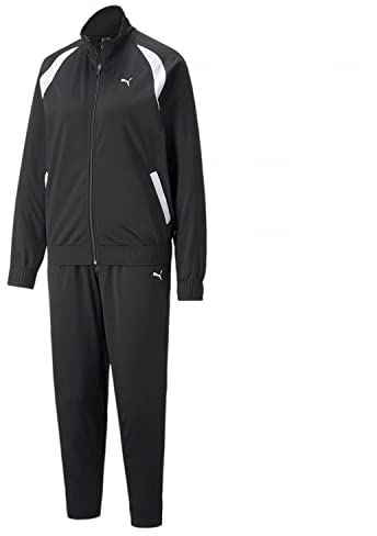 PUMA Damen Klassischer Trikotanzug Op Trainingsanzug, Schwarz, S