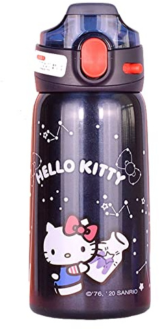 Hello Kitty Stainless Steel Insulated Water Bottle Blue 380ml