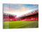DEQORI Glasbild Echtglas | Motiv Anfield Road, Liverpool | horizontal einteilig 90x60 cm | schöne Dekoration | Wandbild für Wohnzimmer, Schlafzimmer, Flur & Küche | moderne Wanddeko