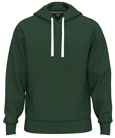 SoftSpun Felpa con Cappuccio Uomo | qualità Premium | Felpa Uomo Tinta Unita | Felpa Cotone Calda e Morbida