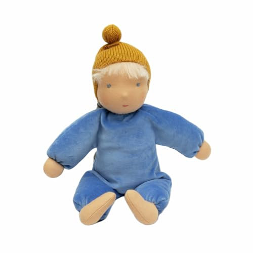 Käthe Kruse Waldorfpuppe Nana I Weiche Stoffpuppe zum Kuscheln und Liebhaben für Kinder ab 0 Jahre I Waschmaschinenfeste Schmusepuppe aus antiallergenen Materialien