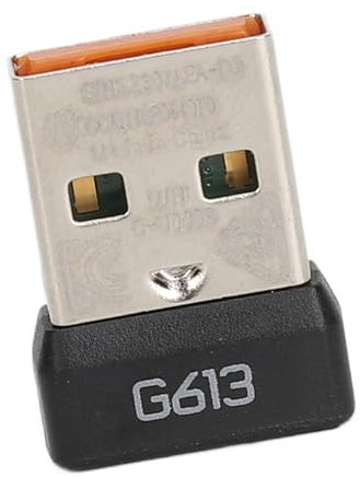 Receptor USB Universal, Receptor de Teclado Mecánico Dongle USB Portátil Inalámbrico 2,4G, Adaptador USB de Ratón Plug and Play para G613