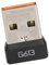 Receptor USB Universal, Receptor de Teclado Mecánico Dongle USB Portátil Inalámbrico 2,4G, Adaptador USB de Ratón Plug and Play para G613