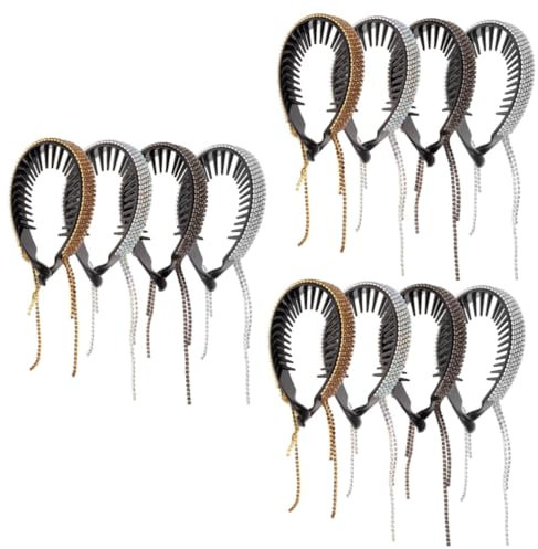 minkissy 12pezzi Fermagli Per Chignon e Frange Clip Per Accessori Per e Resistente Per e Ragazze