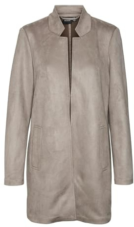 VERO MODA Damen Vmjosefreja Fauxsuede Jacket Boo Jacke