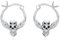 Eule Ohrringe Creolen für Damen 925 Sterling Silber Tier Mädchen Eulen Schmuck für Damen Mädchen Kinder