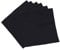 COLLBATH 6 Stück Restaurant-handtuch Schwarze Stoffservietten Küchenmatte Kaffeemaschine Weiden Wiederverwendbare Servietten Schwarz Weichspüler-spender Plüsch Kerl Entsafter Pro Black