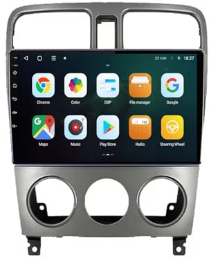 9 Inch Car Stereo Radio for Subaru Forester SG 2004-2008 Android 13 Car Multimedia Player with WIFI FM RDS Radio GPS SWC Rear View Camera Bluetooth DVR Cooling fan(8+256G)