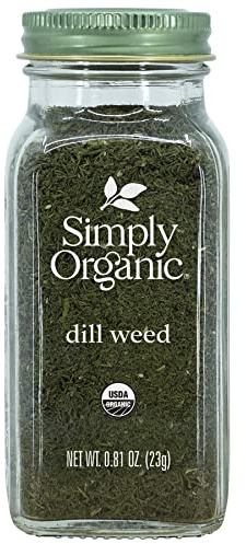 Simply Organic Dill Weed Cut & Sifted, 0.81 Oz