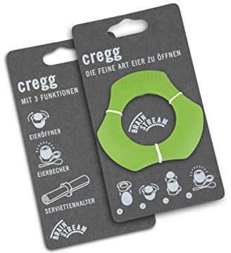 cregg Brainstream, grün, Eieröffner/Eierbecher/Serviettenhalter, A001274