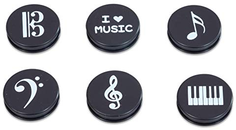 Music Notes Magneti S - 6 Pack