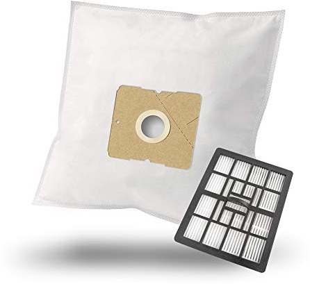 30 x Bolsas de aspiradora + Hepa Filtro Adecuado AEG-Electrolux AE 4594 Ergo Essence, Recambio Aspiradora