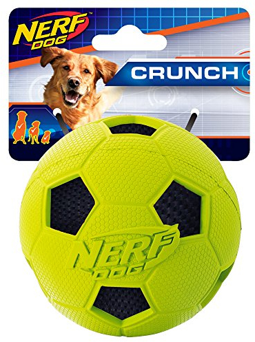 Nerf Dog Soccer Crunch Ball Spielzeug,