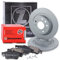 ZIMMERMANN Bremsenset Hinterachse inkl. Bremsscheiben Ø 278 mm Voll + Bremsbeläge hinten Kompatibel mit OPEL SIGNUM CC (Z03), VECTRA C, SAAB 9-3
