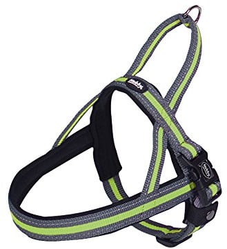 Nobby Norwegergeschirr Variado, neon gelb B: 40/45mm, L: 54cm + 68-85cm, 1 Stück