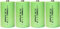 Set di 4 batterie ricaricabili C 1,2 V | 5000 mAh | LR14 R14 HR14 | ACCUMULATORE NI-MH NI-MH Eccellente prestazione Bassa Auto-Scarica | Ideale per Telecomando, Giocattoli, Strumenti, Radio ecc.