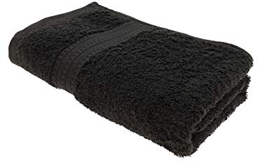 Julie Julsen® Bio Duschtücher in 32 Farben erhältlich weich und saugstark Schwarz 70x140 cm