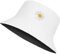 Tuopuda Fischerhüte Herren Damen, Anglerhut Baumwolle, Bucket Hat Faltbar, Sommerhut Outdoor, Kappen Cap Freizeithut zum Wandern Camping Reisen Angeln 56-58cm, Z-Weiß