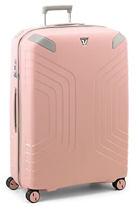 RONCATO YPSILON 2.0 ECO Trolley Rigido Grande 78 cm, 4 ruote - Rosa Pastello