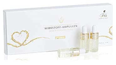 Aloe Vera Cosmetic Tratz Revitalin Ampullen 7 Stk | wirkt Zell stimulierend | regeneriert die Barrierefunktion der Haut | ACTIVE ALOE VERA & PFLANZEN-PROTEIN | Perfekt als „PushUp“ zum Ausgehen!
