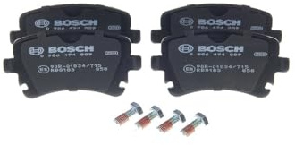 BOSCH Bremsbelagsatz, Scheibenbremse 0986494889