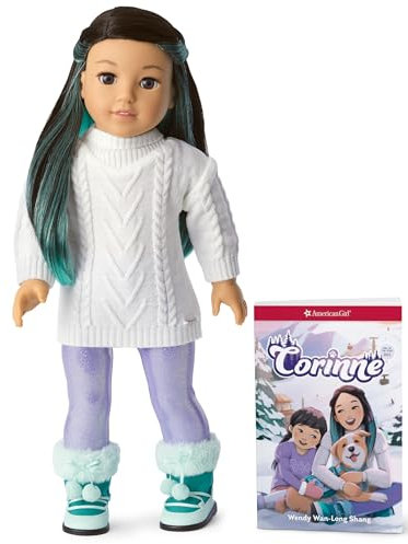 American Girl Corinne Puppe & Buch