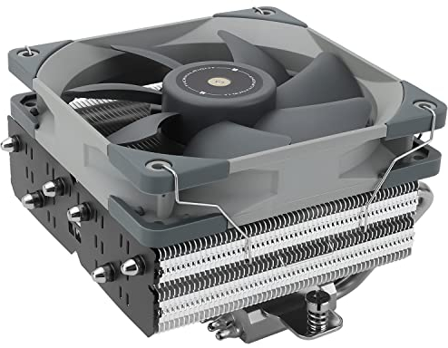 Thermalright SI-100 CPU Luftkühler, 6×6mm Heatpipes, TL-E12 PWM Quiet Fan CPU Kühler mit S-FDB V2.0 Lager, AGHP 3.0 Technologie, Für AM4/AM5/Intel 1150/1151/1200/1700/1851/2011, PC-Kühler