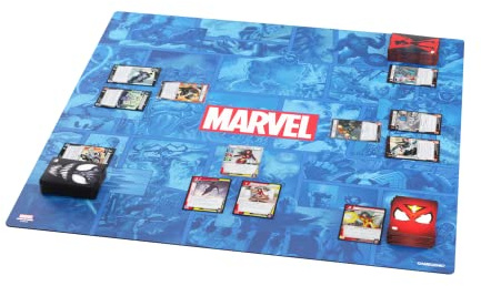 Gamegenic, Marvel Champions Game Mat XL - Marvel Blue