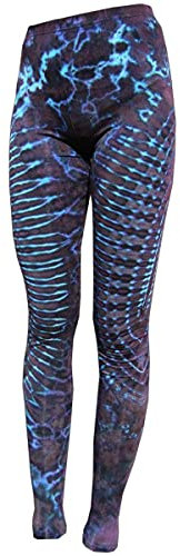 PANASIAM Leggings batik2, Purple Tones (Tydy06), S