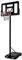 UISEBRT Basketballkorb Inkl.Basketball + Pumpe für Kinder Erwachsene- Basketballständer Tragbarer mit Rollen Ständer Höhenverstellbar 230-305cm Outdoor Basketball Hoop Basketballanlage