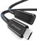 Stouchi USB C Verlängerungskabel 0,5m, USB Typ C Stecker auf Buchse USB 3.2(10 Gbit/s) 100W Schnelllade-und Audio-Datenübertragungskabel Kompatibel für Pad mini 6,M1 M2 MacBok Pro,Pixel 7 Schwarz