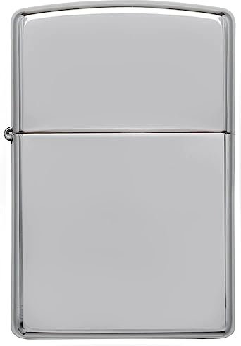 Zippo Feuerzeug Benzinfeuerzeug Sturmfeuerzeug Inkl. Crystal Balls (Chrom Polish 805)