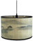 FANSU Lampenschirm fuir Tischlampe, Chinesischer Stil Lampenschirm Hängelampe Lampenabdeckung für E27 Stehlampe Tischlampe Deckenleuchte Wohnzimmer Moderner Deko (Malerei,30x30x20cm)