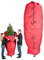 Meindin Aufrechte Weihnachtsbaum-Aufbewahrung, Stehende Weihnachtsbaum-Aufbewahrungstasche - Weihnachtsbaum-Entsorgungsbeutel | Aufrechte Weihnachtsbaum-Aufbewahrungstasche für 2,4 m große künstliche