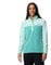 Columbia Benton Springs 1/2 Snap Pull Over 2, Pull Over in pile Donna, Verde Acqua/Spray, L