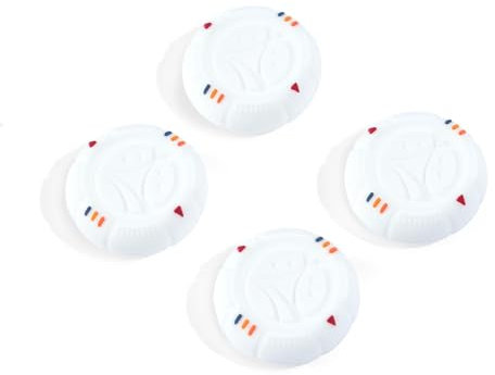 GeekShare 4-Pack Adorable Thumb Grip Caps for Steam Deck - Silicone Anti-Slip Joystick Caps - Analog Stick Caps Cover Compatible with Steam Deck - Starry Sky
