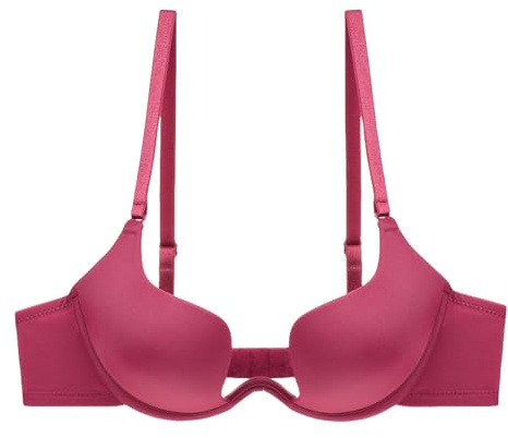 HLYLDL Damen Deep U Multi-Way Bügel Push Up Convertibles Low Cut Plunge BH Everyday Seamless