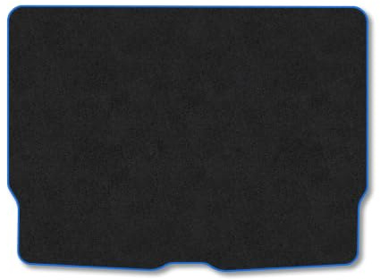 Volvo EX30 (2023+) Carpet Boot Mat | Blue Edge Trim Tailored Fit Boot Liner Full Coverage Protection Accessories Easy Clean Anti Slip Made in the UK