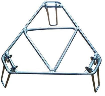 Stativ Outdoor Kochen - Feuergrill Kochen Camping, Rost Lagerfeuer Lagerfeuer Lagerstativ | Kochstativ mit klappbaren Beinen, Dreieck Camping Lagerfeuer Ständer, Campingständer Grill für Picknick