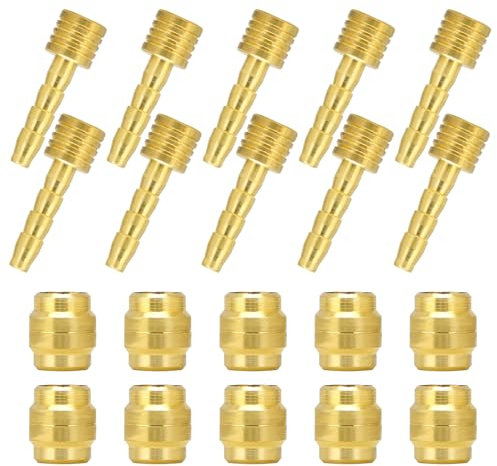 Olive und Insert Pin für Bremsleitung Hydraulisch (10 MAGURA Olivenkopf,10 Ölenadel)
