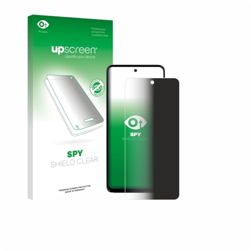upscreen Blickschutzfolie für Motorola Moto G56 | Anti-Spy Displayschutz Made in Germany Privacy Screen Protector Sichtschutz Blaulichtfilter Klare Folie
