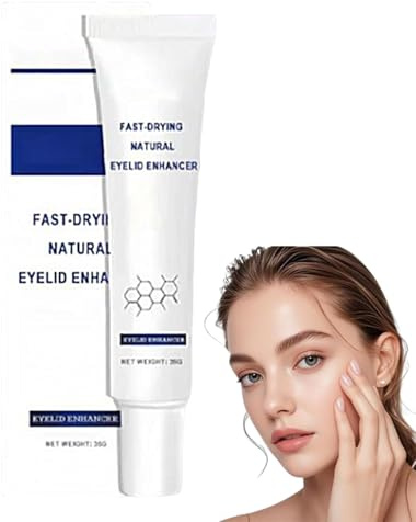 Double Eyelid Defining Cream,Double Eyelid Glue,Fast-Drying Natural Long-Lasting Eyelid Enhancer, Upper Eyelids Firming Cream For Droopy Eyelids,Waterproof, Easy To Remove (1)