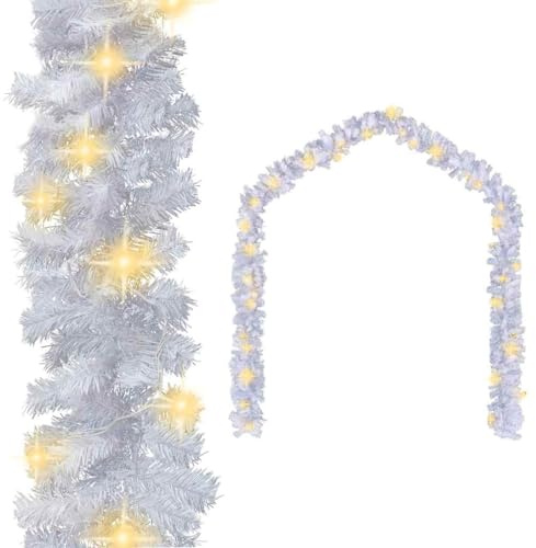 Emmtore Guirnalda de Navidad con Luces LED Blanco 5 m